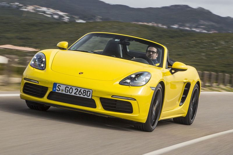 Sieger Kategorie Sportwagen: Porsche 718 2.0 Boxster; relativer Werterhalt: 57 Prozent. (Porsche)