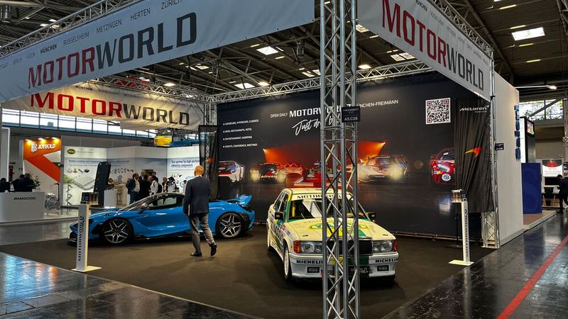 Die Motorworld ist gleichzeitig in der Messehalle vertreten. (Bild: Simon – VCG)