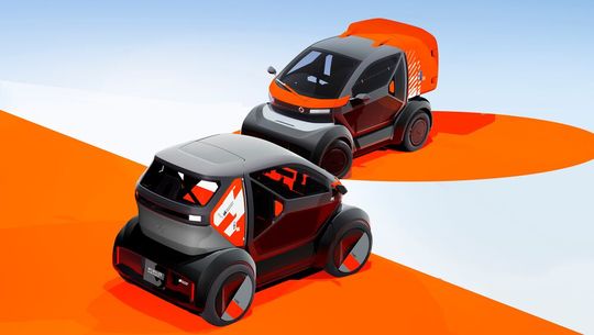 Skizze des Twizy-Nachfolgers – zum Vergrößern bitte klicken.(Bild:  Renault)