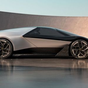 In der Seitenansicht kommt das pfeilförmige Design des Lotus Theory 1 besonders gut zur Geltung.(Bild:  sp-x)