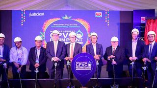 Lubrizol and Grasim Industries break ground on the world’s largest CPVC resin plant, improving access to clean, safe drinking water for residents in India and across the globe. (Source: Business Wire)