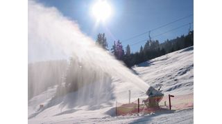 Finnische Frequenzumrichter treiben Ski-Lift und Pumpstation für Schneeerzeugungsmaschinen in Westtirol an. Bild: Vacon (Archiv: Vogel Business Media)