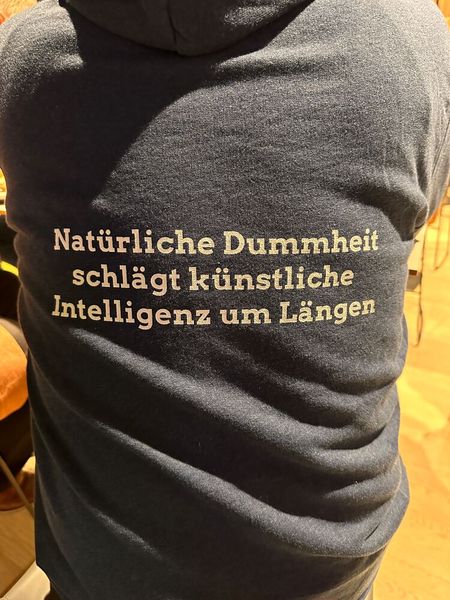 Der witzigste Rücken des Tages! (Bild: Vogel IT-Medien GmbH)