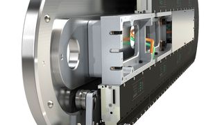 Der Querschnitt zeigt den Aufbau des XTS. (Hepco Motion)