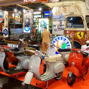 Oldtimer satt: Mehr als 2.700 von ihnen gab es bei der 2024er-Auflage der Techno Classica in Essen zu sehen. (Bild: Dominsky – VCG)