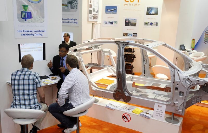 GIFA – 13e salon international spécialisé fonderie – va du 16 au 21 juin 2015 présenter des solutions innovantes pour l’industrie de la fonderie. (Image : GIFA)