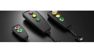 Die Bedien-Handhelds sind in drei Gehäusegrößen erhältlich und werden anschlussfertig in kundenspezifischer Ausführung geliefert. (EVG)