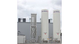 Die Sauerstoffproduktionsanlage des Joint Ventures Elme Messer Gaas produziert 2650 Kubikmeter Sauerstoff pro Stunde (Bild: Messer)