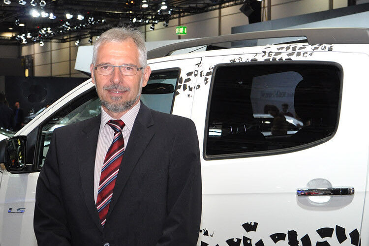Udo Emmerling, Geschäftsführer von Isuzu Sales Deutschland, hat mit dem Fabrikat im Jahr 2013 einen Rekordabsatz geschafft. (Foto: Grimm)