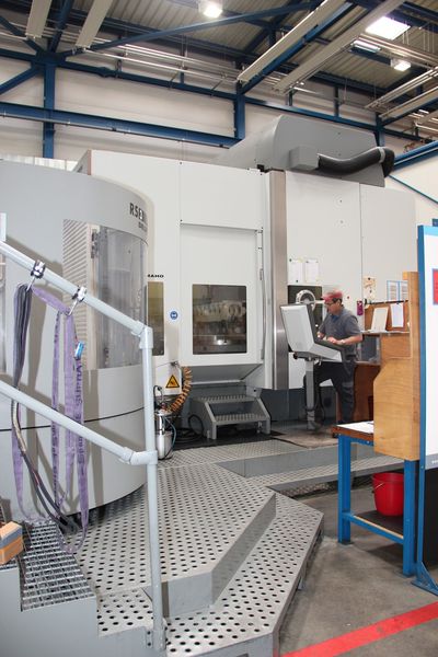 Gut gerüstet für die Bearbeitung großer und schwerer Werkstücke: Aus der Fertigung von Berghoff Mechanical Engineering. (Bild: Sonnenberg)