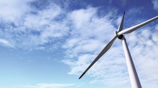 Große Getriebe überwachen: Eine Windkraftanlage lässt sich mit einem speziellen Drehmomentsensor überwachen, der nach einem optoelektrischen Prinzip arbeitet. (© visivasnc - Fotolia)