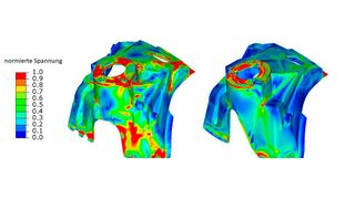 Das Forschungsprojekt Light Connect beschäftigt sich mit der Substitution von metallischen Komponenten durch faserverstärkte Kunststoffe. Ein Fokus des Vorhabens liegt auf tragenden, höher belasteten Bauteilen im PKW. (Bild: HS Osnabrück)
