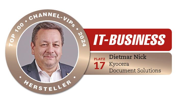 Dietmar Nick, CEO, Kyocera Document Solutions (Bild: Vogel IT-Medien)