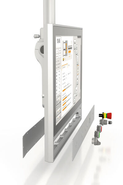 Um die Bedienung optimal auf die jeweilige Maschine abzustimmen, können die optionalen Tastenmodule auch kundenspezifisch gestaltet werden. (Bild: B&R)