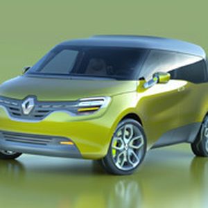Mit der Elektro-Studie Frendzy präsentiert Renault auf der kommenden Frankfurter IAA einen kompakten Hochdachkombi, der gleichermaßen als Familientransporter und Stadtlieferwagen eingesetzt werden kann.