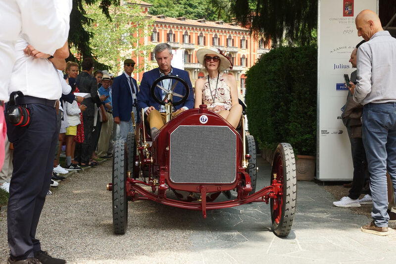 Eine Isotta Fraschini Fenc aus dem Jahr 1909 war das älteste Fahrzeug des diesjährigen Treffens. (Matthias Knödler/GT-Spirit)