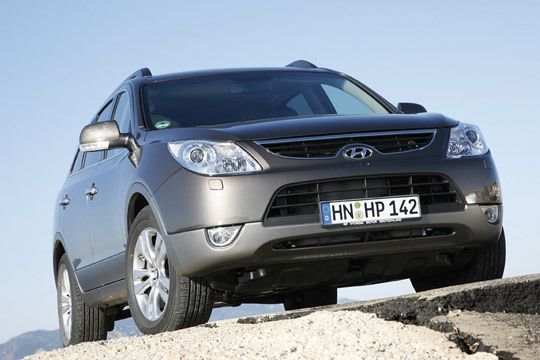 Hyundais neues Luxus SUV und seine Mitbewerber: Hyundai ix55 3.0 V6 CRDi - 176 kW/239 PS - Einstiegspreis: 42.290 Euro (Archiv: Vogel Business Media)