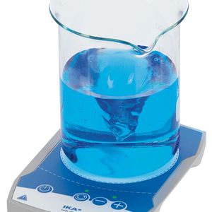 Abb.1: lab disc, extrem flacher Kleinmagnetrührer, IKA