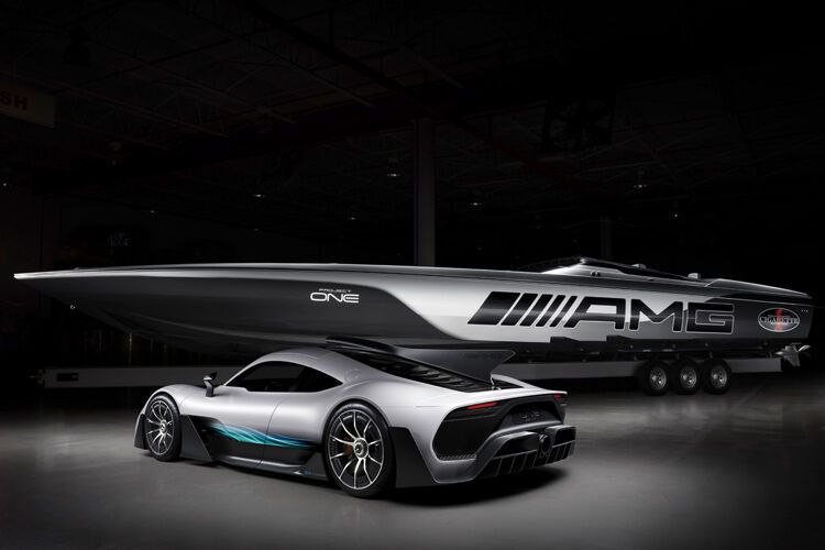 Das gemeinsame Projekt orientiert sich am Mercedes AMG Project One. (Bild: Daimler)