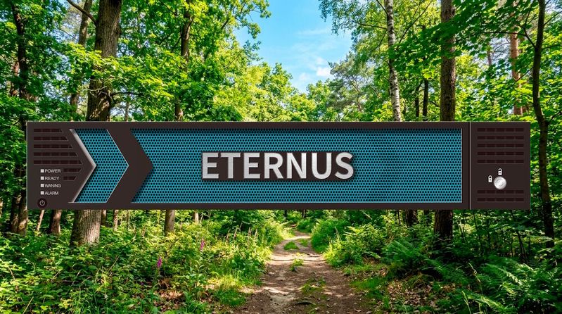 Das Kürzel EP in der Produktbezeichnung des Fsas EP300 steht für Eco Power. Es soll die Nachhaltigkeit des kompakten und energieeffizienten All-Flash-Storage-Systems unterstreichen.(Bild:  Gemini / KI-generiert, Fsas Technologies)