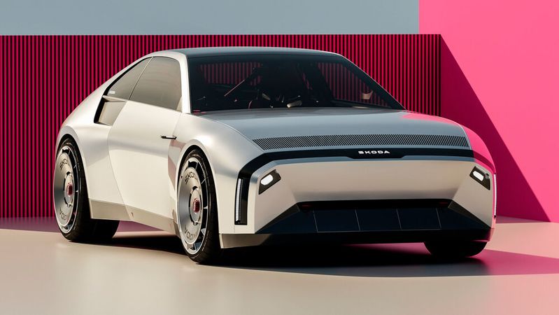 Skoda hat ein paar Design-Fingerübungen zugelassen: der 110 R Concept.(Bild:  Skoda)
