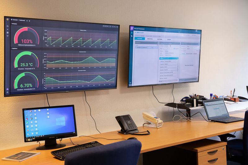 Am Leitstand werden die Daten von Sensoren zusammengeführt und analysiert. (Bild: René Maiwald/ Remmel Consulting)