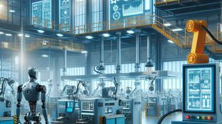 Artificial intelligence can be a crucial key to a more efficient, sustainable, and especially competitive industry. (Image:Created with AI.)