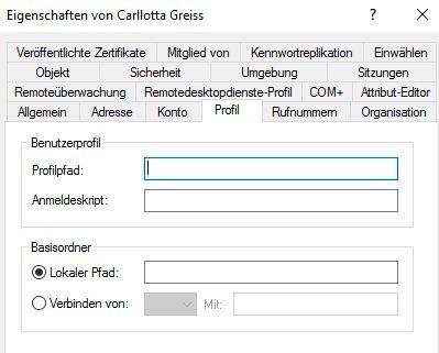 Servergespeicherte Benutzerprofile können die Verwaltung von Benutzereinstellungen erleichtern. (Joos)