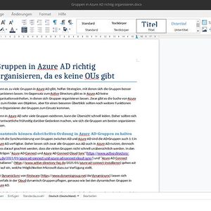 Das Online-Bearbeiten von Dokumenten im Webbrowser ist mit Strato HiDrive kein Problem. (Bild:  Joos)