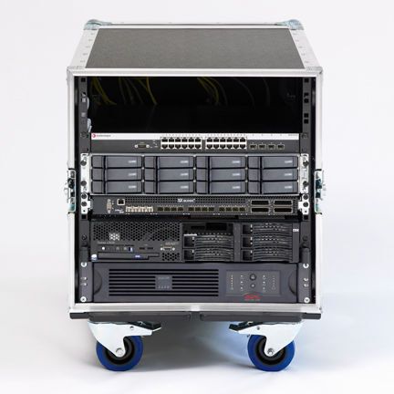 Leicht zu transportieren beherbergt der Storage-Case als Herzstück Netapps FAS2020. (Archiv: Vogel Business Media)