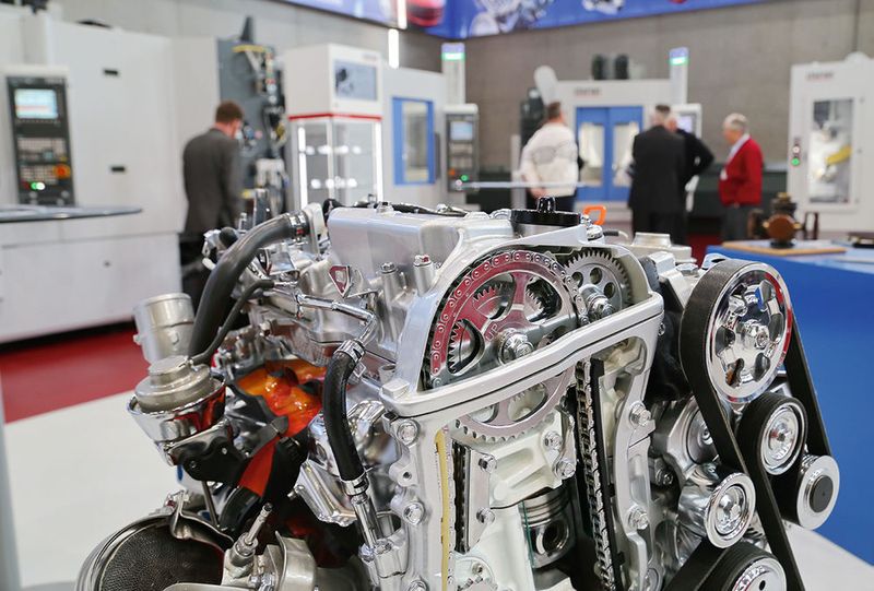 Bearbeitungsbeispiel Motor für Chiron-Bearbeitungszentren. (Bild: Anne Richter, SMM)