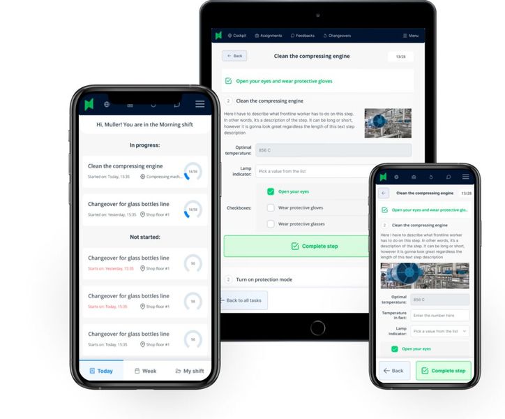 Mitarbeiter erhalten über Stryza Informationen und haben Zugriff auf Expertenwissen. (Bild: Stryza)