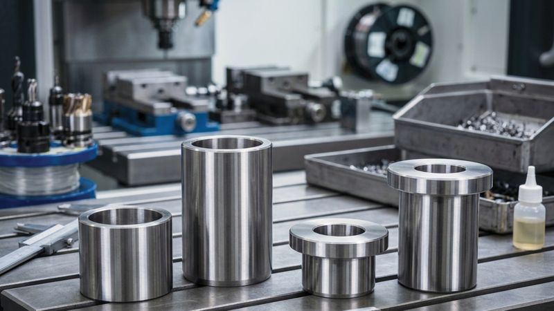 Edelstahlbohrbuchsen von Blohm empfehlen sich, wo Korrosion zu erwarten ist oder rostfreie Materialien vorgeschrieben sind.(Bild:  Normteilwerk Robert Blohm GmbH)