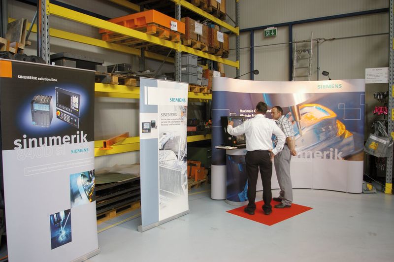 Un partenariat étroit a été mis enplace entre les ingénieurs de Reiden et de Siemens pour l'implantation de la dernièce CNC Sinumerik sur la RX18. (MSM / JR Gonthier)