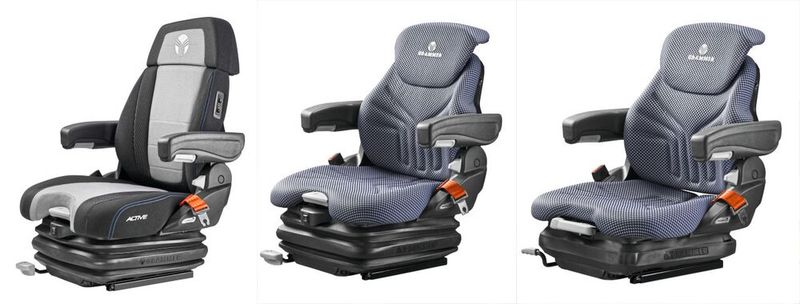 Die jeweils exakt auf die Bedienerbedürfnisse zugeschnittenen ergonomischen Staplersitze erleichtern die Arbeit und erhöhen die Performanz. (Bild: Grammer)