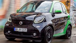Der E-Smart erzielte im ersten Halbjar 2018 über 2.300 Neuzulassungen (Platz 3 aller E-Autos) in Deutschland. (Daimler)
