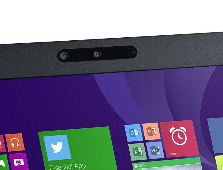 Die Realsense-Kamera im Aspire V 17 Nitro erfasst mit Infrarot-Laser und Infrarot-Kamera auch Tiefeninformationen: Das Notebook wird so auch zum 3D-Scanner. (Bild: Acer)