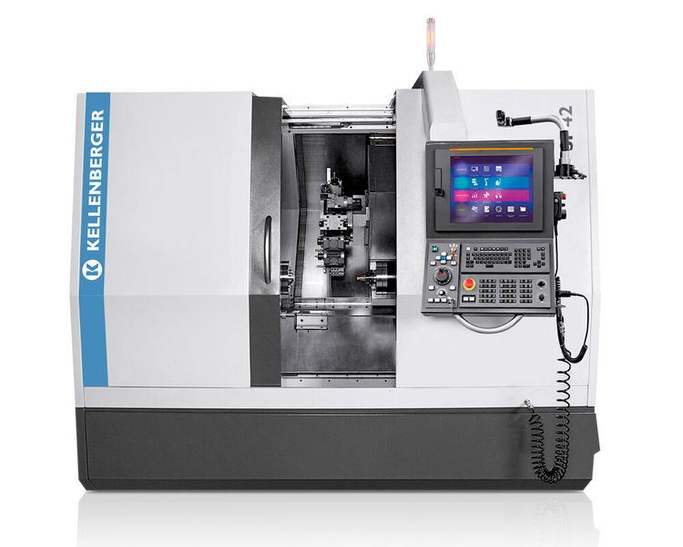 The Kellenberger SP42 is one of the high-performance, high-precision hard-turning lathes in the SP series. (Source: Kellenberger)