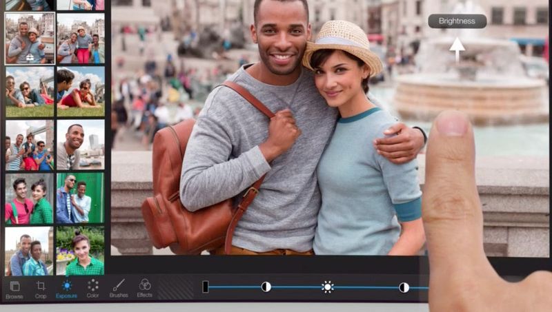 Mehr Effekte und eine verbesserte Steuerung bietet das neue iPhoto. (Bild: Apple)