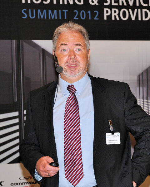 Christian Krischke, Director Sales bei Telefónica Online Services, erklärte, was High-Perfomance-Portale sind. (Archiv: Vogel Business Media)