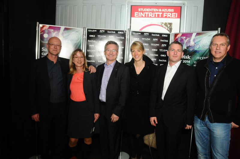 Das TP-LINK-Team mit Jörg Reimann, UFP (r.) (Bild: www.Echo-of-Light.de)