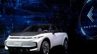 Das „Model C“ ist ein E-Auto, das Foxconn für Fahrzeugmarken produzieren möchte. (Bild: Foxconn)