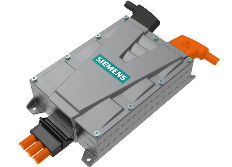 Die neuen Siemens-Umrichter werden speziell für die Anforderungen im Elektroauto entwickelt und sind mit allen Permanenterregten Synchronmotoren (PSM) und allen Asynchronmotoren (ASM) kompatibel. Der Umrichter ist für verschiedene Leistungsklassen bis zu 80 kW bei 400 V skalierbar. (Archiv: Vogel Business Media)