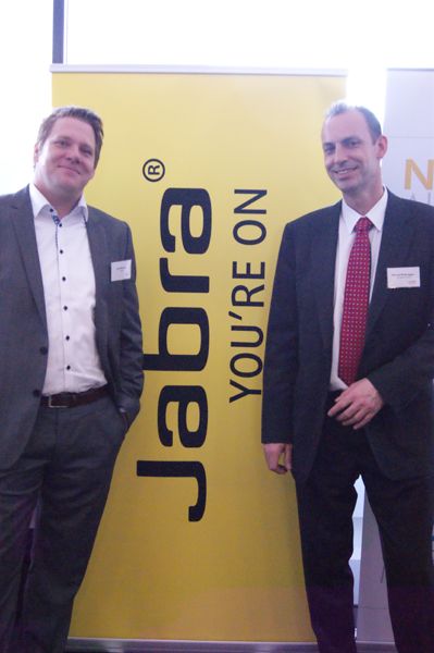 Ingo Willmann und Michael Moderegger von GN Netcom (IT-BUSINESS)