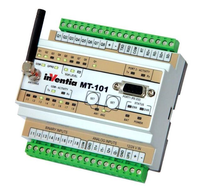 GPRS Module der professionellen Serie MT-1xx ermöglichen die Ausführung von lokalen Steuerprogrammen und die Kommunikation mit externen Geräten (Archiv: Vogel Business Media)