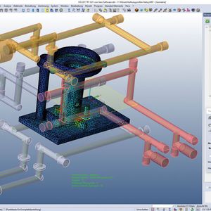 Der Befehl Kühlung prüfen stellt dem Anwender eine einfache thermische Analyse für Werkzeugtemperiersysteme zur Verfügung.