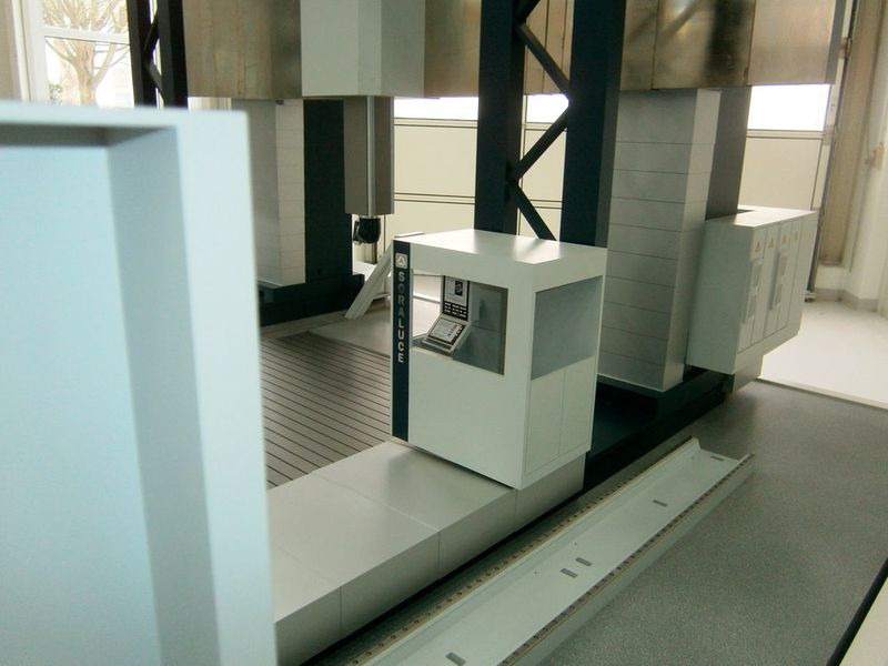 Diese Anlage hat leider nicht wirklich ins Technologiezentrum bei Bimatec Soraluce gepasst, und stand deshalb 