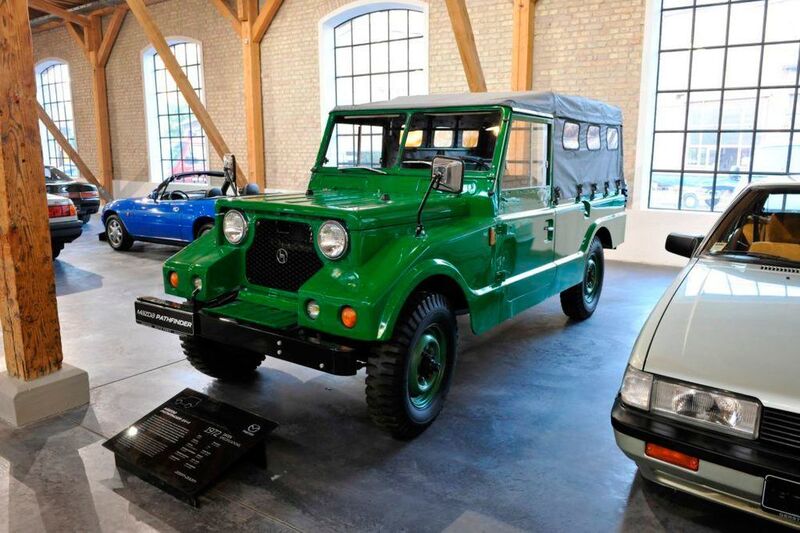 Den Pathfinder produzierte Mazda Anfang der 80er Jahre in Burma. (Automobil Museum Frey)