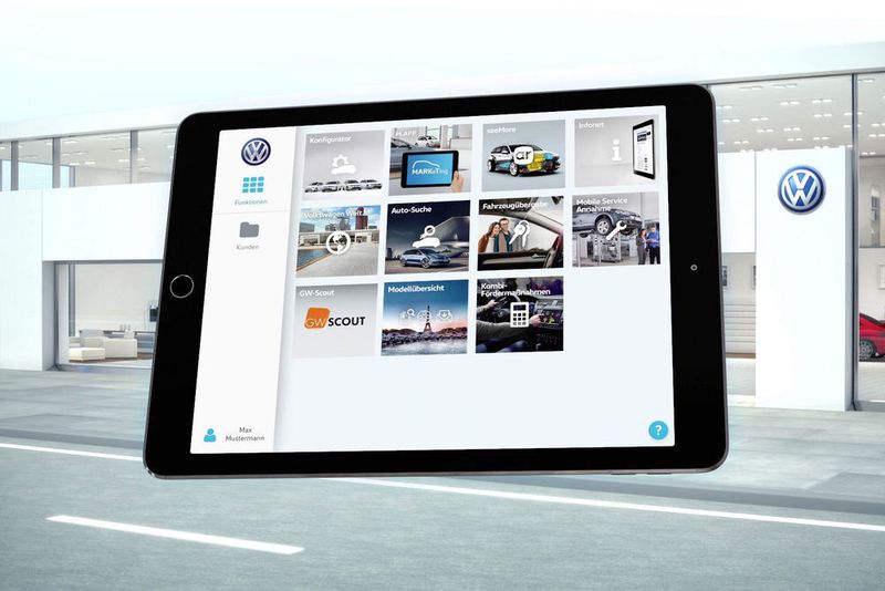 Die künftige Volkswagen-Welt wird deutlich digitaler. Im digitalen Zeitalter müssen Händler und Hersteller ganz vorne mitspielen, ansonsten sind beide irgendwann weg. (Volkswagen)
