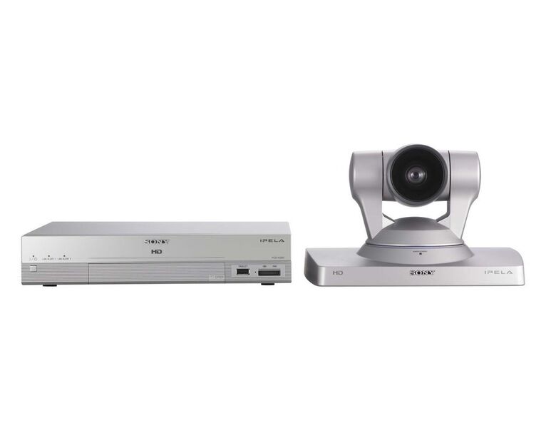 Das HD-Videokonferenzsystem PCS-XG80 ermöglicht Multipoint-Konferenzen mit bis zu sechs Teilnehmern. (Archiv: Vogel Business Media)